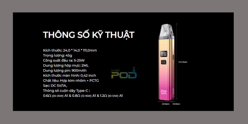 Bộ Pod OXVA XLIM V2