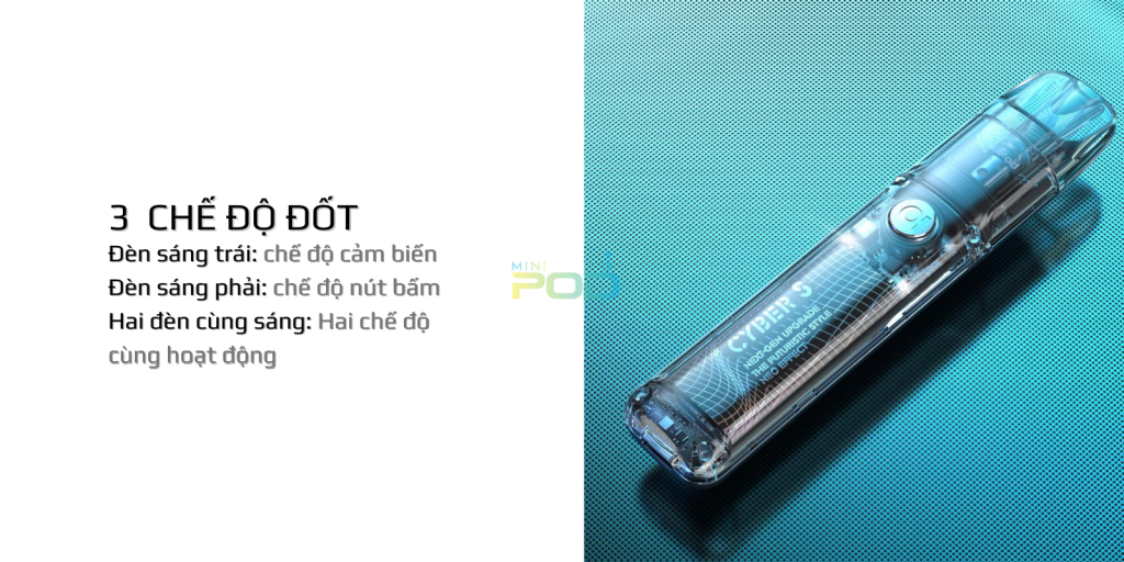 Aspire Cyber S Pod Kit - Pod System - MINI POD - Chuyên Vape Pod tại Việt Nam