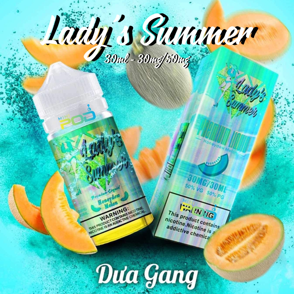 Nước ép mùa hè Lady Summer Salt Nic 30/50mg