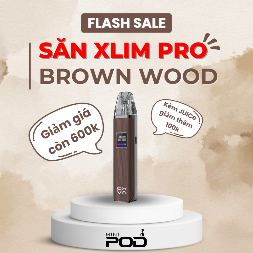 FLASH SALE XLIM PRO BROWN WODD