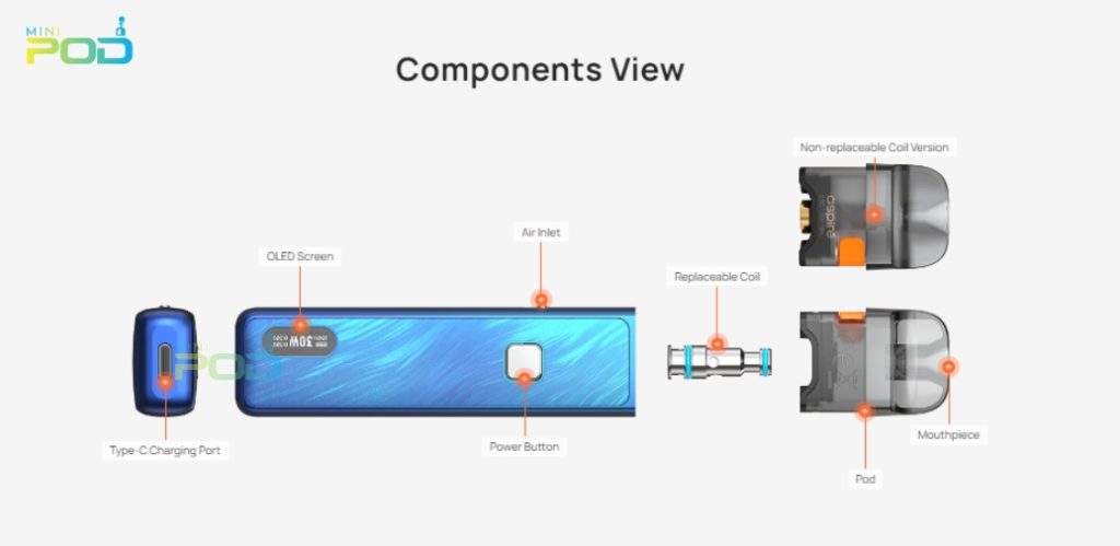 Bộ Pod Aspire Flex Pro - Minipod.vn