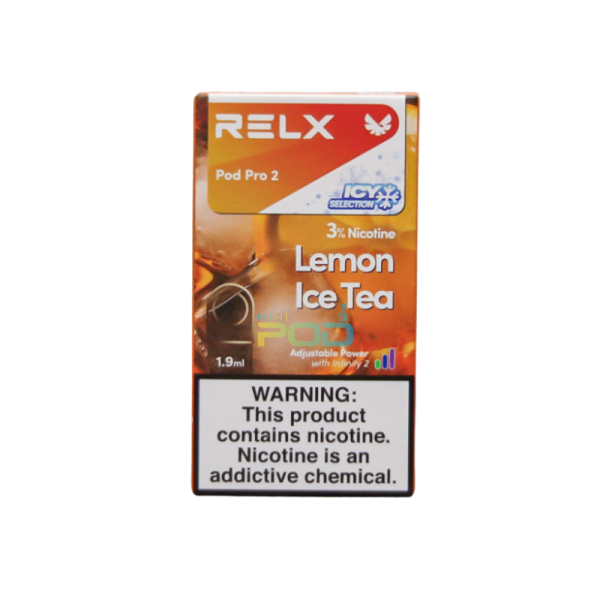 Đầu Pod Prefilled thay thế cho RELX Infinity Lemon Ice Tea - Minipod.vn