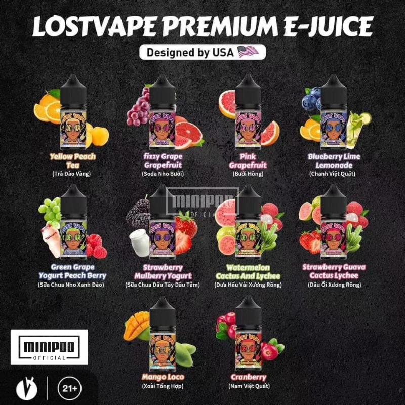 Lost Vape Premium E-Juice