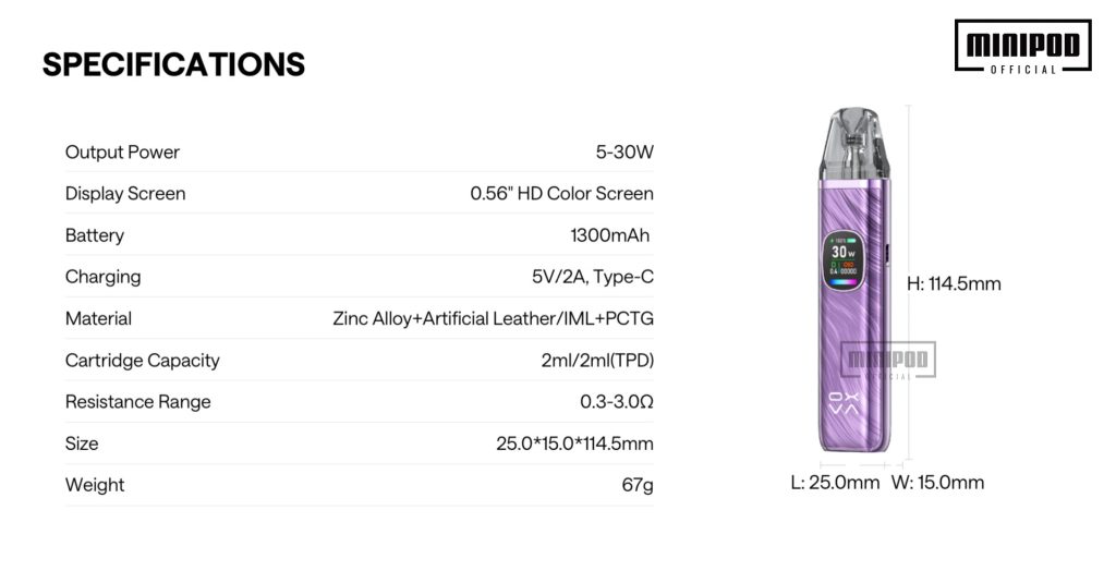 OXVA Xlim Pro 2 Pod System